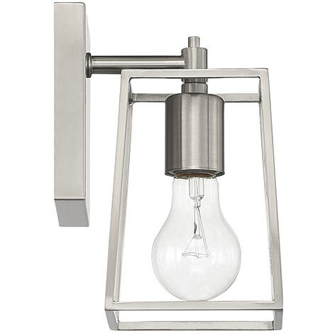 Dunn 1 Light 5 inch Brushed Polished Nickel Wall Sconce Wall Light