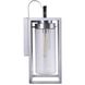 Neo 1 Light 20 inch Satin Aluminum Outdoor Wall Lantern