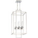 Cubic 6 Light 15.5 inch Chrome Foyer Light Ceiling Light