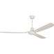 Velocity 58 inch White Ceiling Fan