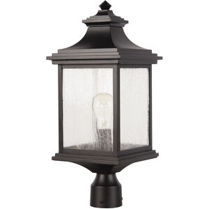 Gentry 1 Light 20 inch Midnight Outdoor Post Mount, Medium