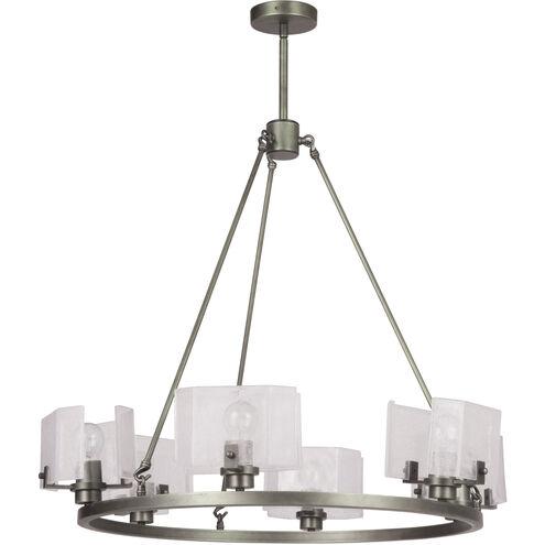 Trouvaille 6 Light 30.25 inch Polished Nickel Chandelier Ceiling Light