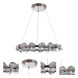 Jackie LED 30.38 inch Polished Nickel Chandelier Ceiling Light