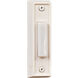 Rectangle White Push Button, Rectangle