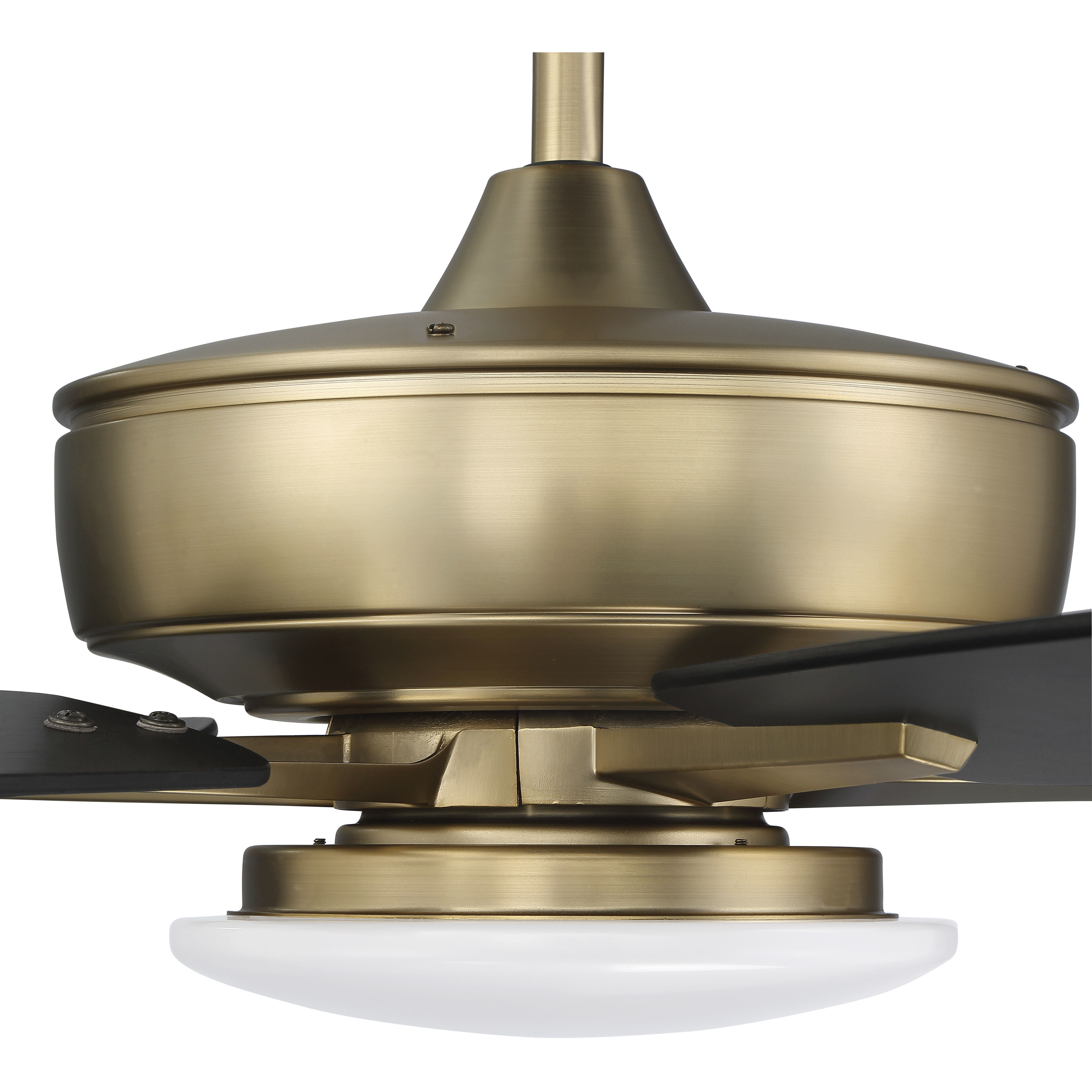 Craftmade S112SB5-60BWNFB Super Pro 112 60 inch Satin Brass with