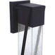 Bryce LED 17 inch Midnight Outdoor Wall Lantern