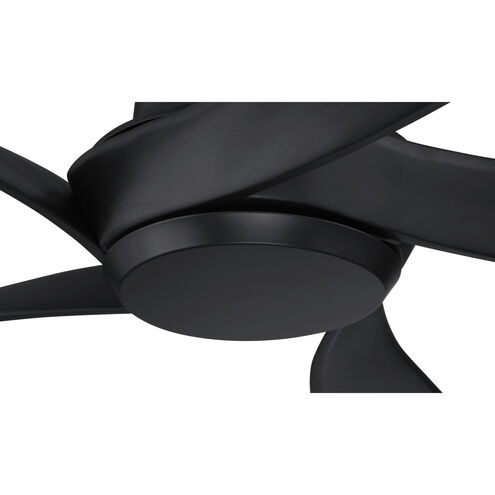 Captivate 52 inch Flat Black with Flat Black/Flat Black Blades Ceiling Fan