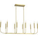 Traci 10 Light 13.00 inch Island Light