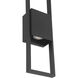 Contact LED 21 inch Textured Black Outdoor Wall Lantern