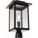 Rock Creek 1 Light 19.25 inch Textured Black Outdoor Post Mount