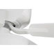 Pro Plus 211 52 inch White with White/Washed Oak Blades Contractor Ceiling Fan in White/Whitewashed Oak