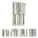 Museo 2 Light 8 inch Brushed Polished Nickel Wall Sconce Wall Light