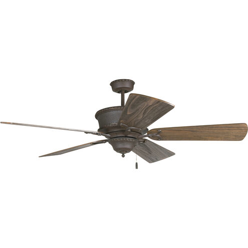 Craftmade K11248 Riata 54 Inch Aged Bronze Textured With Rustic Dark Oak Blades Ceiling Fan Kit In Light Sold Separately Premier