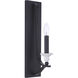 Esme 1 Light 5 inch Flat Black and Matte White Wall Sconce Wall Light