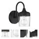 Wrenn 1 Light 5 inch Flat Black Wall Sconce Wall Light