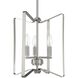 Shayna 3 Light 13 inch Brushed Polished Nickel Foyer Light Ceiling Light