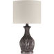 Bejamin 17.72 inch 60 watt Painted Brown Table Lamp Portable Light