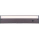 Sleek 120 LED 18 inch Bronze Under Cabinet Light Bar