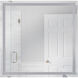 Dwight 36 X 36 inch White Illuminated Mirror