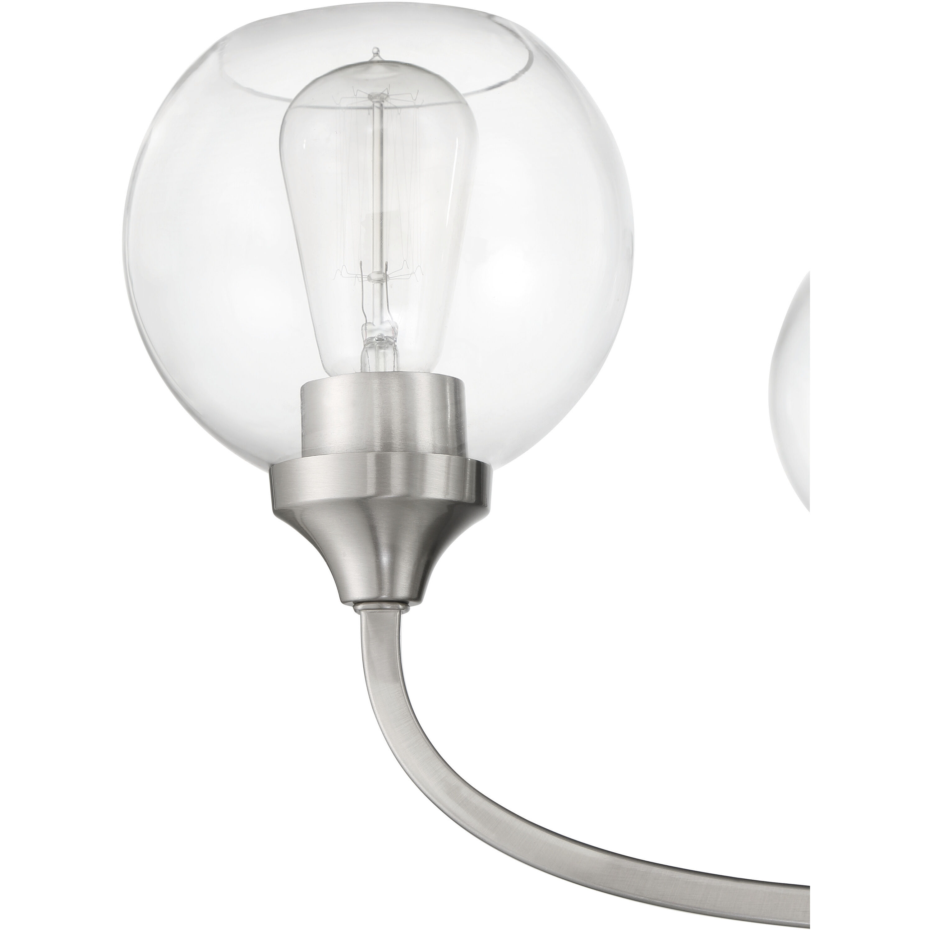 Glenda 3 Light 20 inch Brushed Polished Nickel Chandelier Ceiling Light