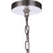 Elliot 5 Light 16 inch Brushed Polished Nickel Pendant Ceiling Light