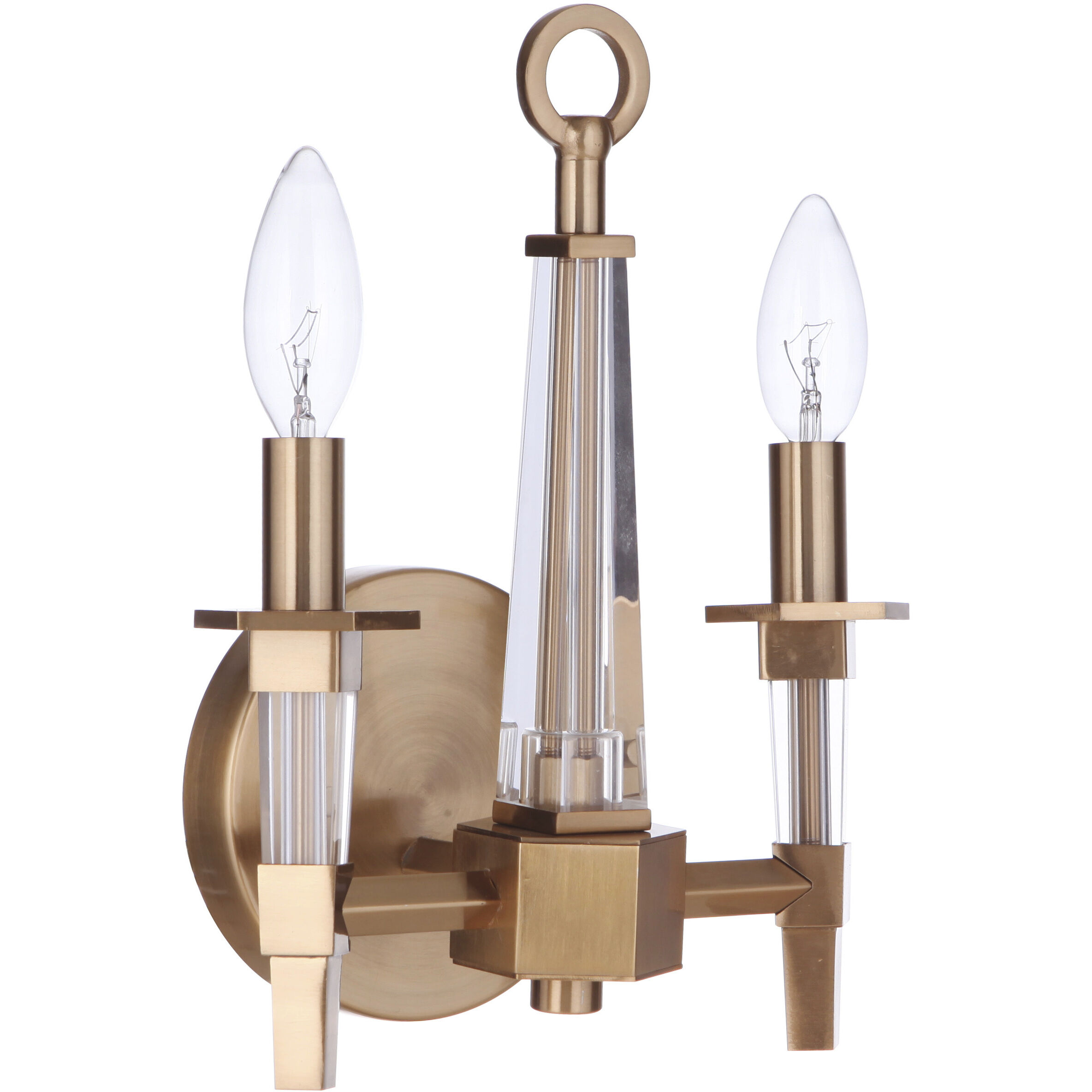 Tarryn 2 Light 11.88 inch Satin Brass Wall Sconce Wall Light
