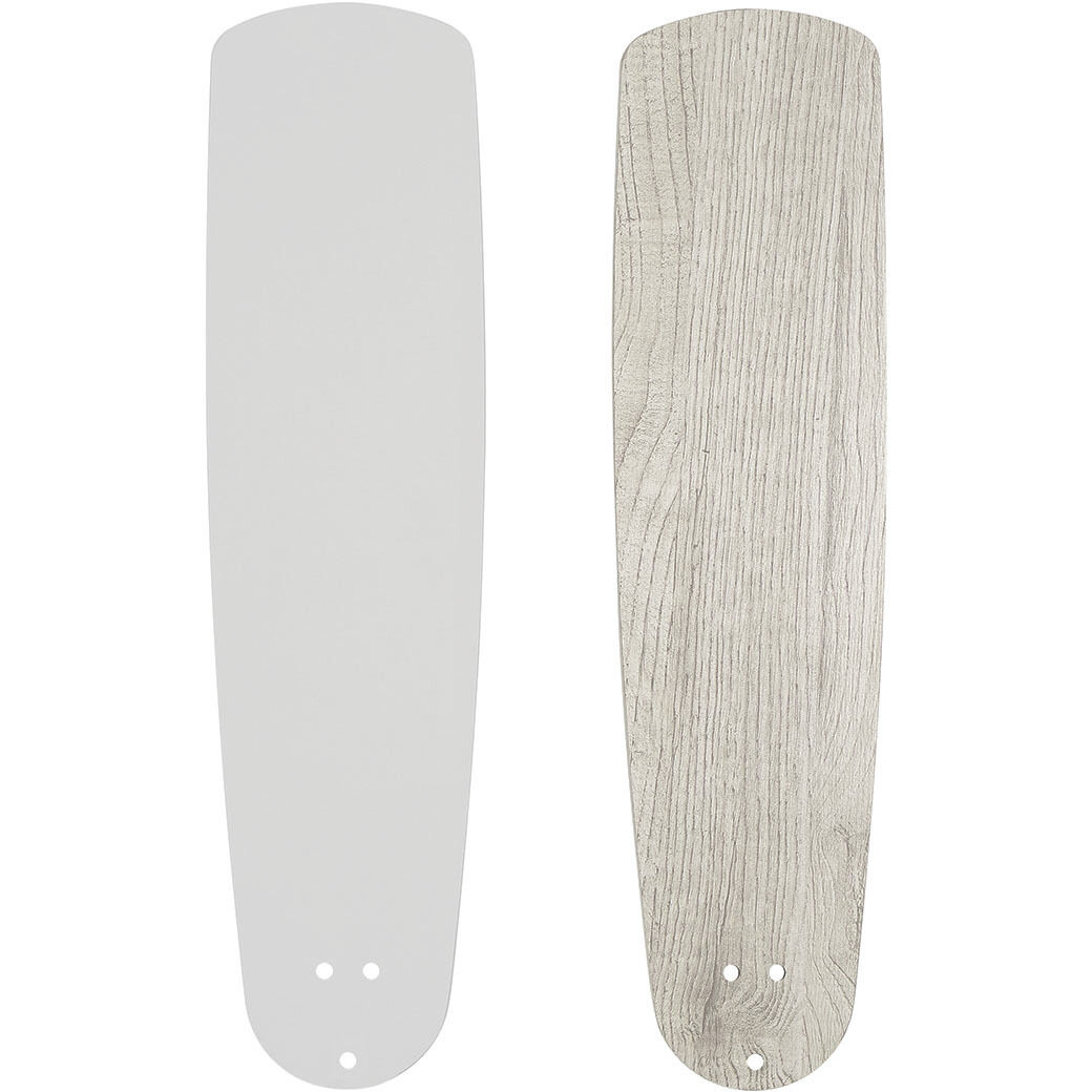 Wheeler 52 inch White with White/Washed Oak Blades Fan