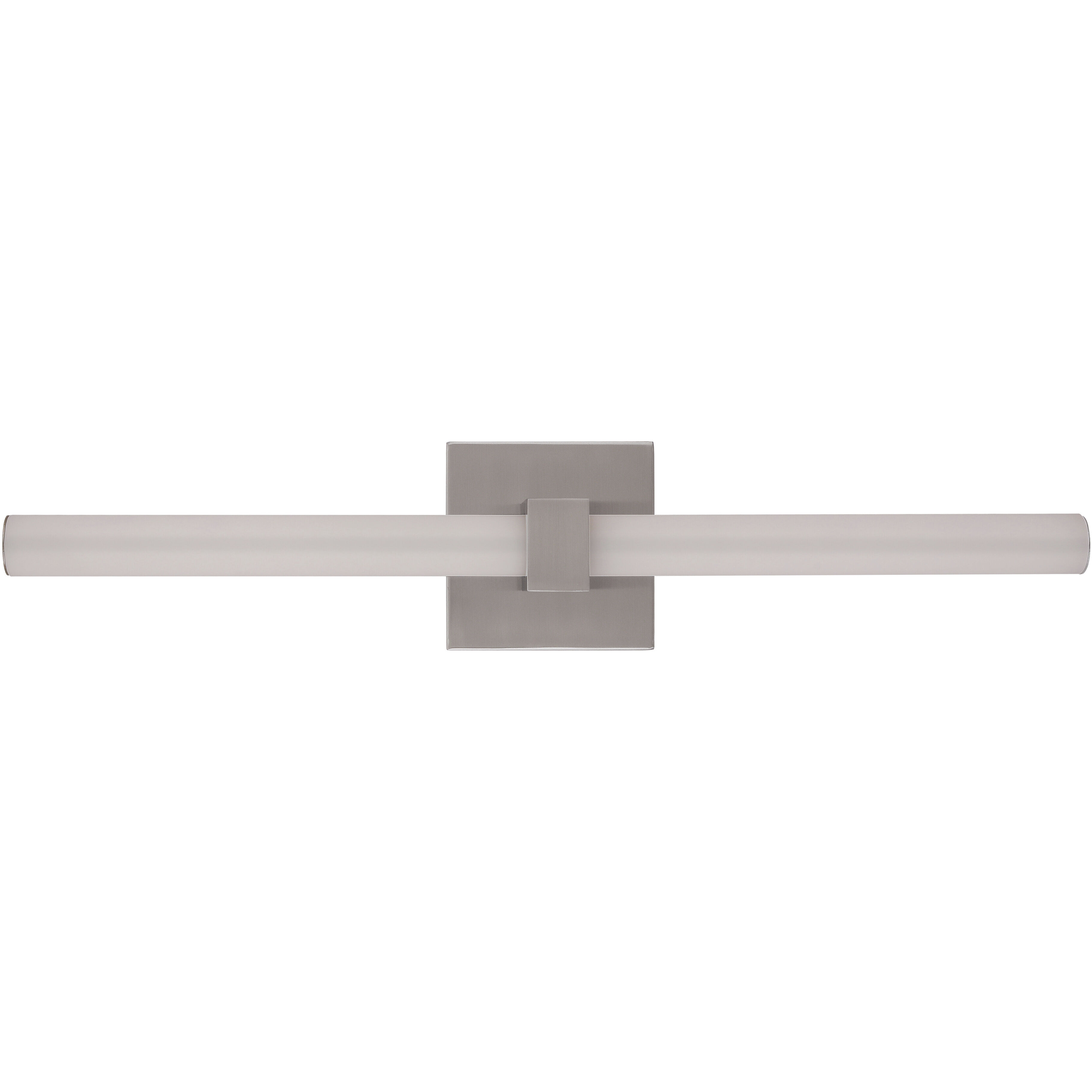 Linear LED 24 inch Brushed Polished Nickel Vanity Light Wall Light