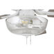 Pro Plus 101 52 inch White with White/Washed Oak Blades Contractor Ceiling Fan