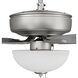 Pro Plus 211 52 inch Brushed Satin Nickel with Brushed Nickel/Greywood Blades Contractor Ceiling Fan