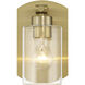Hendrix 1 Light 5.25 inch Flat Black Wall Sconce Wall Light
