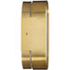 Melody LED 5 inch Satin Brass ADA Wall Sconce Wall Light