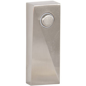 Surface Mount Brushed Polished Nickel Lighted Push Button