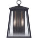 Armstrong 3 Light 13 inch Midnight Outdoor Wall Mount, Medium