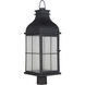 Vincent LED 27 inch Midnight Outdoor Post Mount, Large