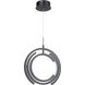 Dolby LED 13.75 inch Matte Black Pendant Ceiling Light