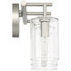 Hailie 3 Light 20 inch Satin Nickel Vanity Light Wall Light