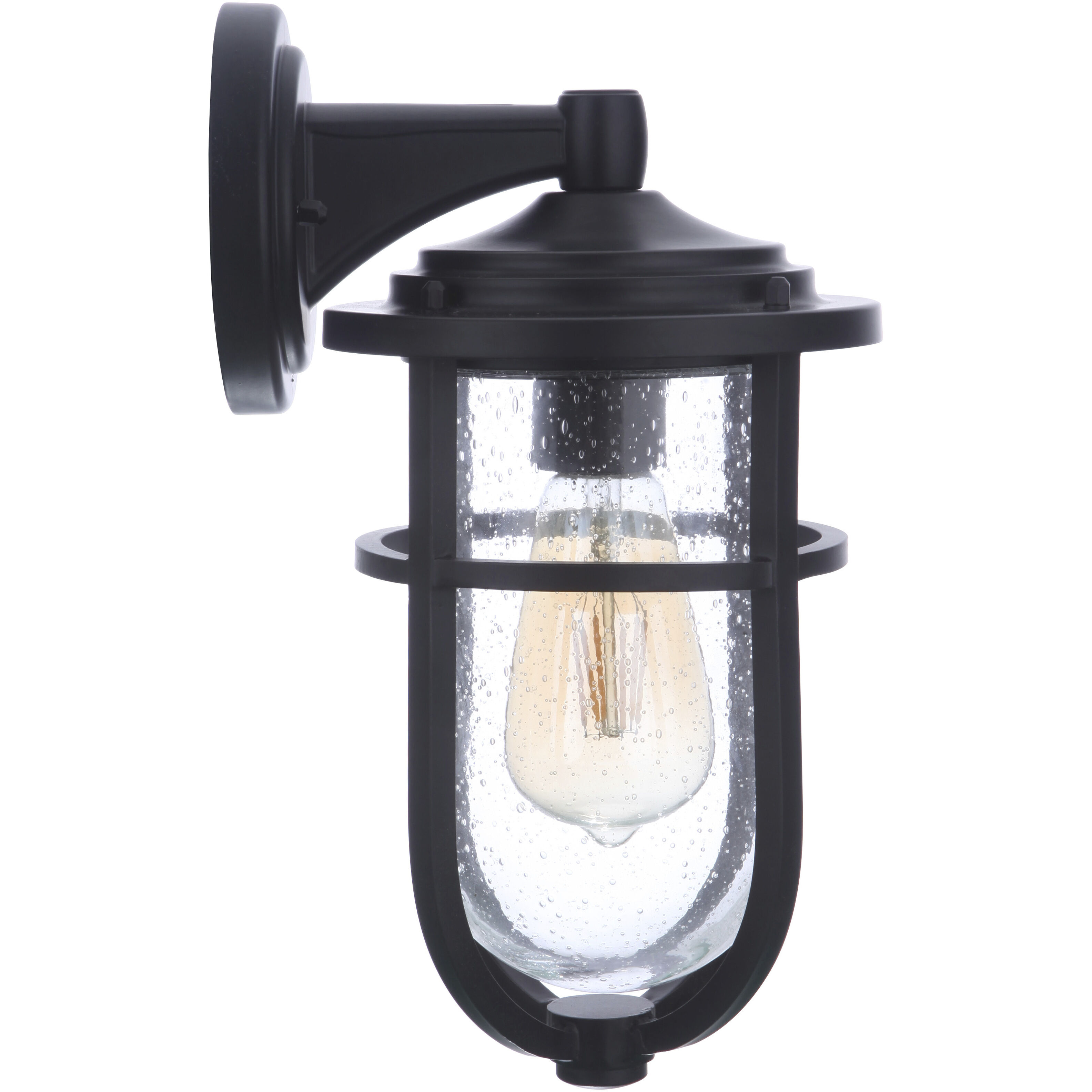 Voyage 1 Light 13 inch Midnight Outdoor Wall Lantern