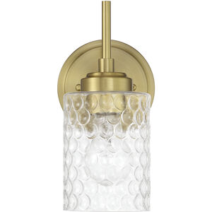 Claire Wall Sconce Wall Light in Satin Brass