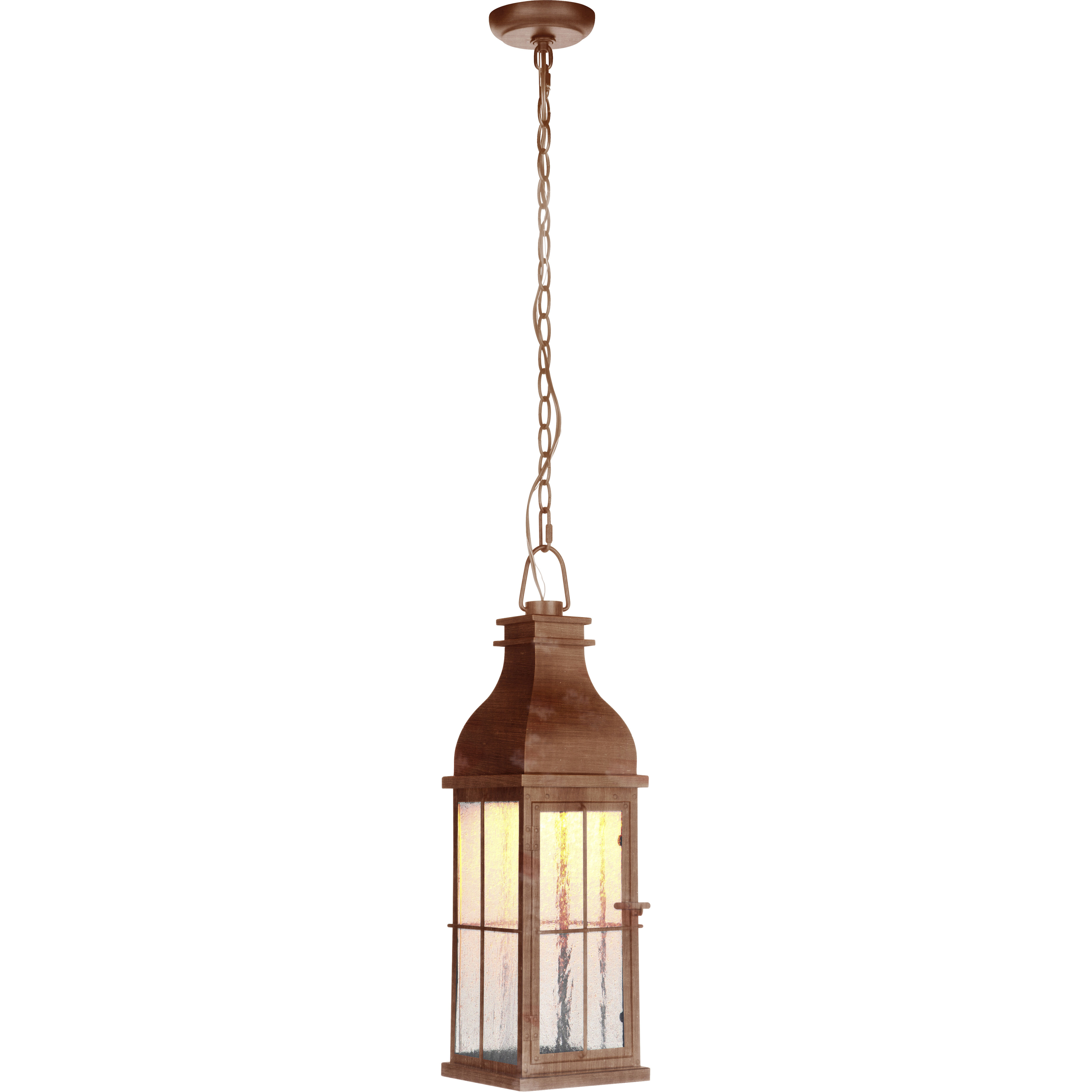 Craftmade Vincent Medium LED Pendant Weathered Copper ZA1811 WC LED