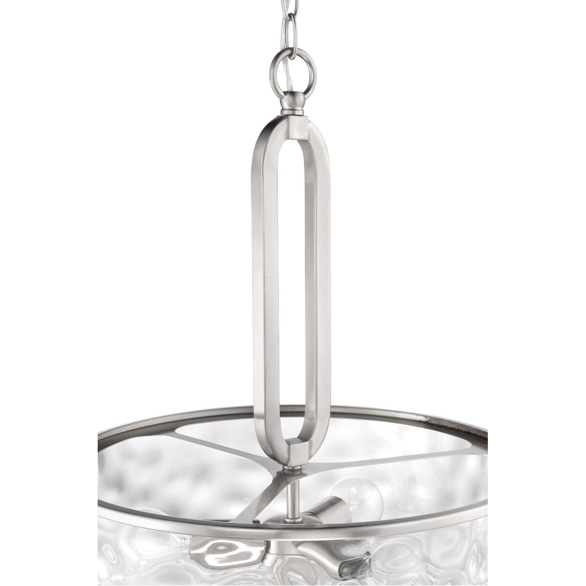 Collins 3 Light 18 inch Brushed Polished Nickel Pendant Ceiling Light