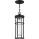 Encompass 1 Light 7 inch Midnight Outdoor Pendant