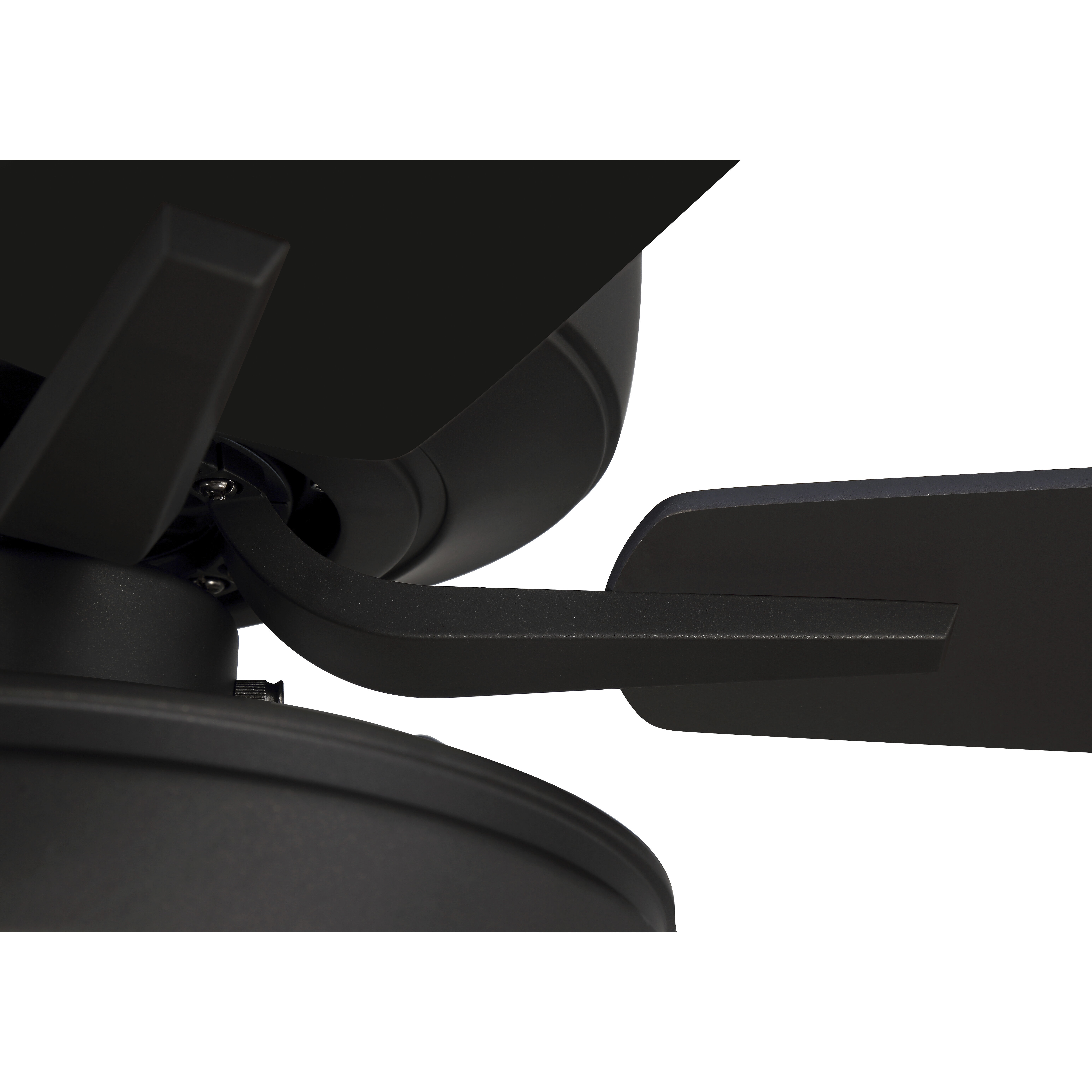 Pro Plus 119 52 inch Espresso with Espresso/Walnut Blades Contractor Ceiling Fan, Pan