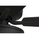 Pro Plus 119 52 inch Espresso with Espresso/Walnut Blades Contractor Ceiling Fan, Pan
