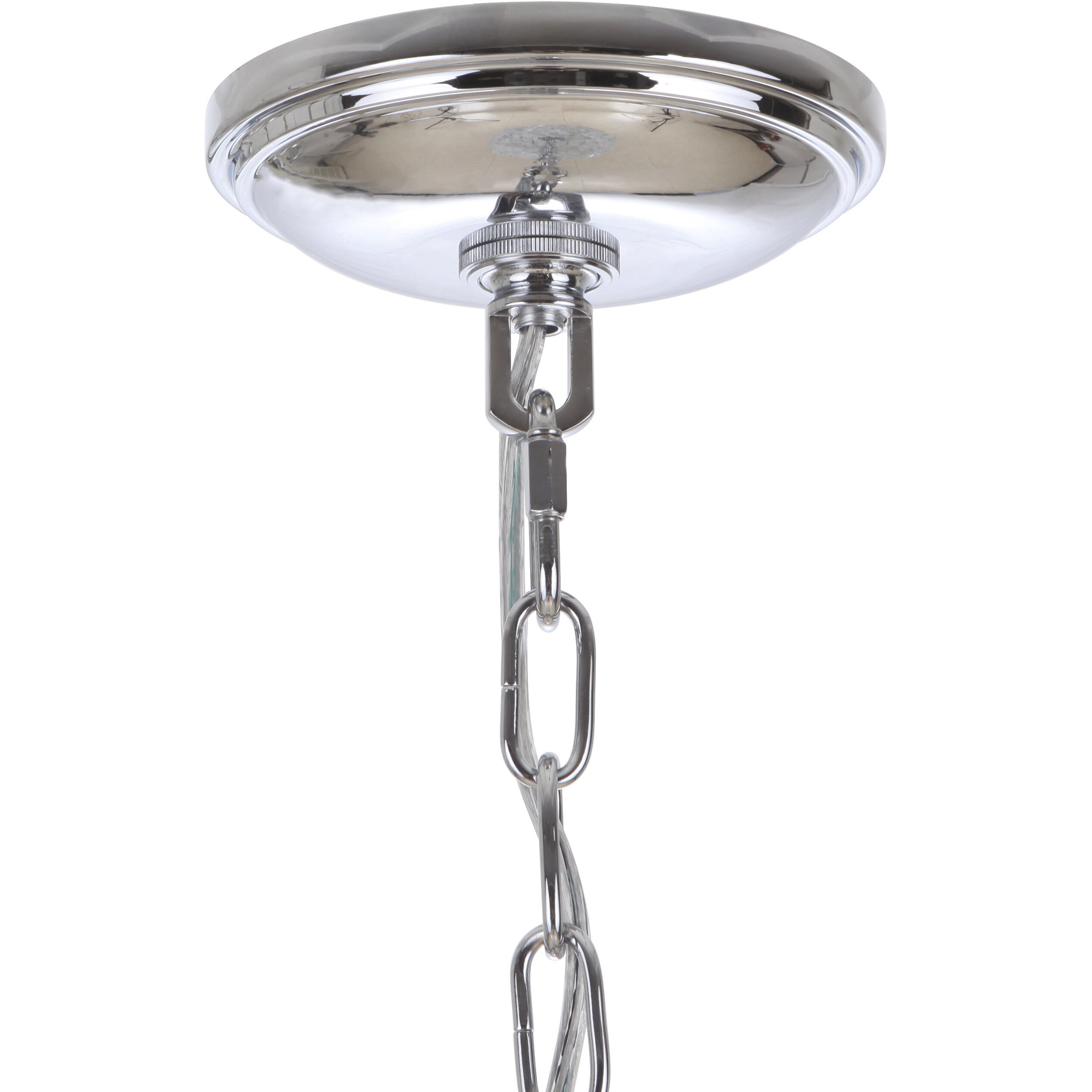 Roxx 1 Light 14 inch Chrome Pendant Ceiling Light