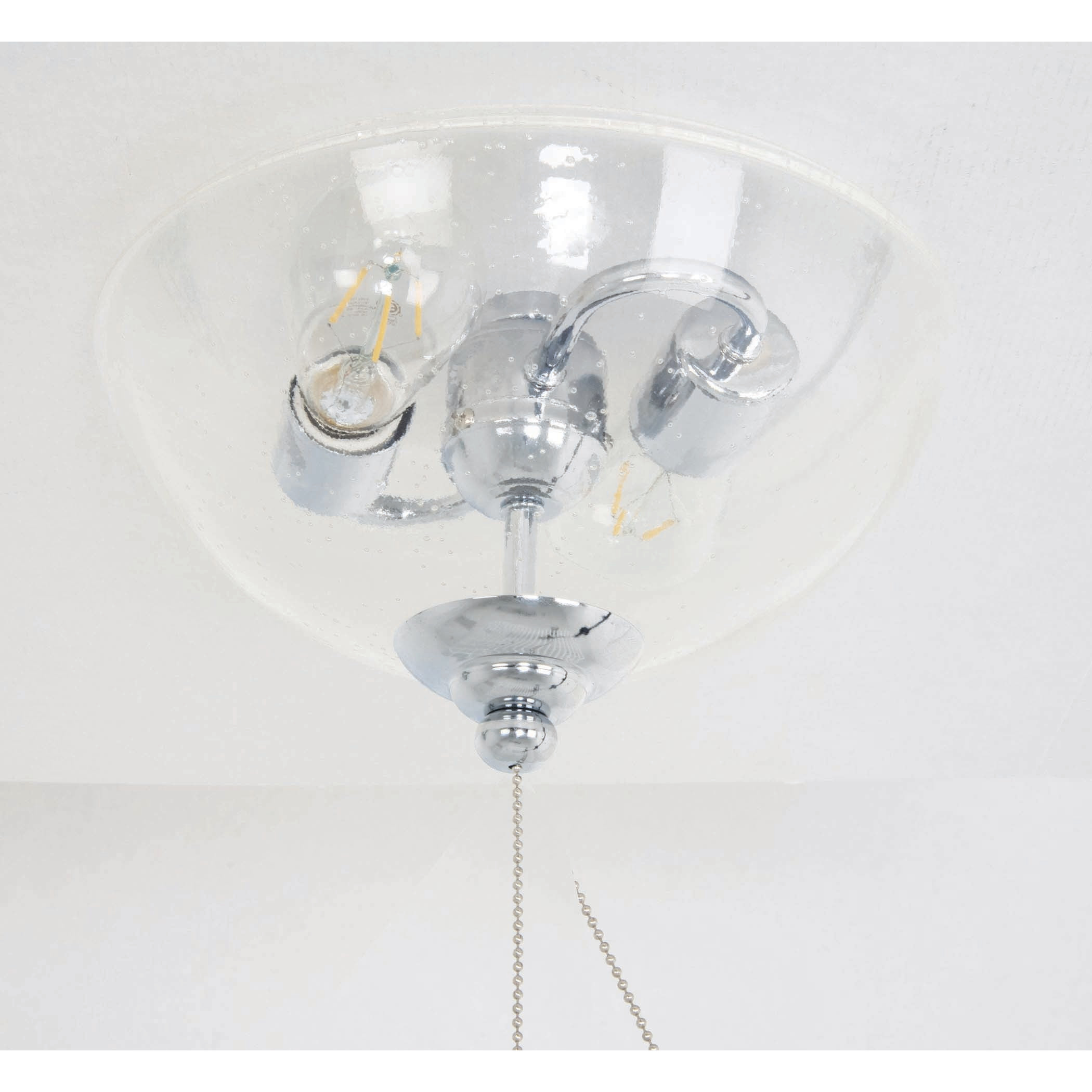 Leadファンイベグッズ Craftmade LK415-LED Universal 2 Light Clear Seeded Fan Bowl