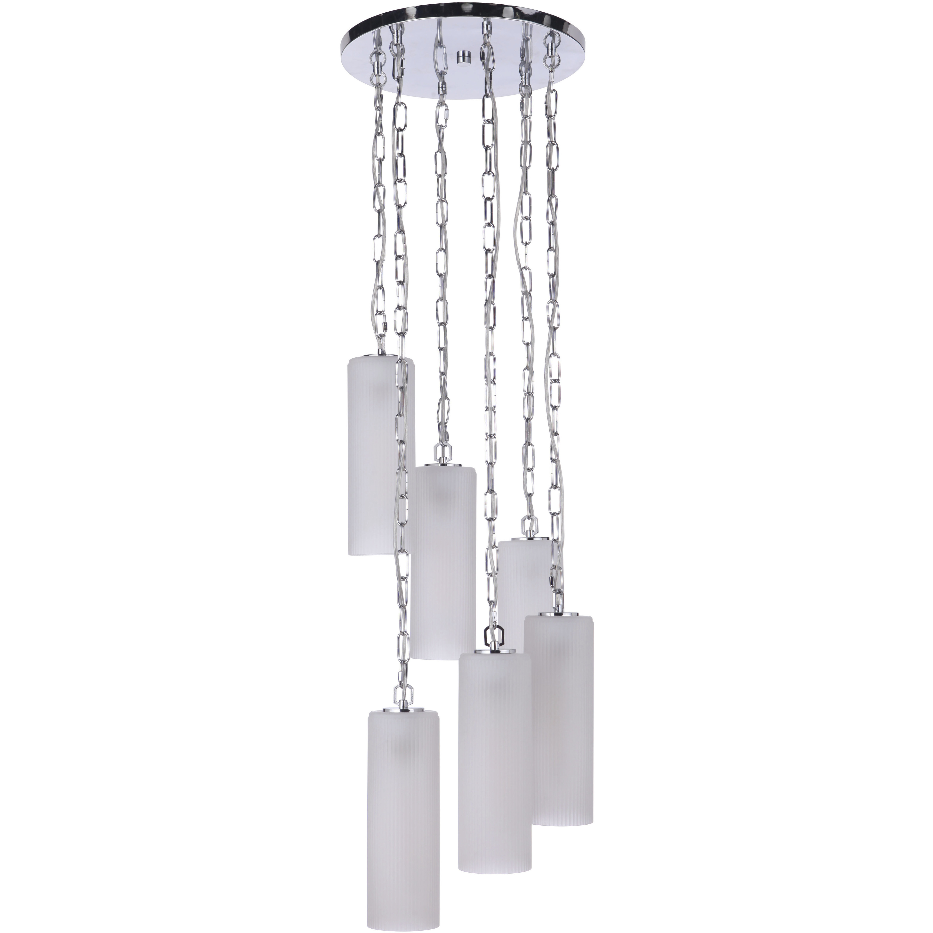 Myos 6 Light 15.16 inch Chrome Pendant Ceiling Light