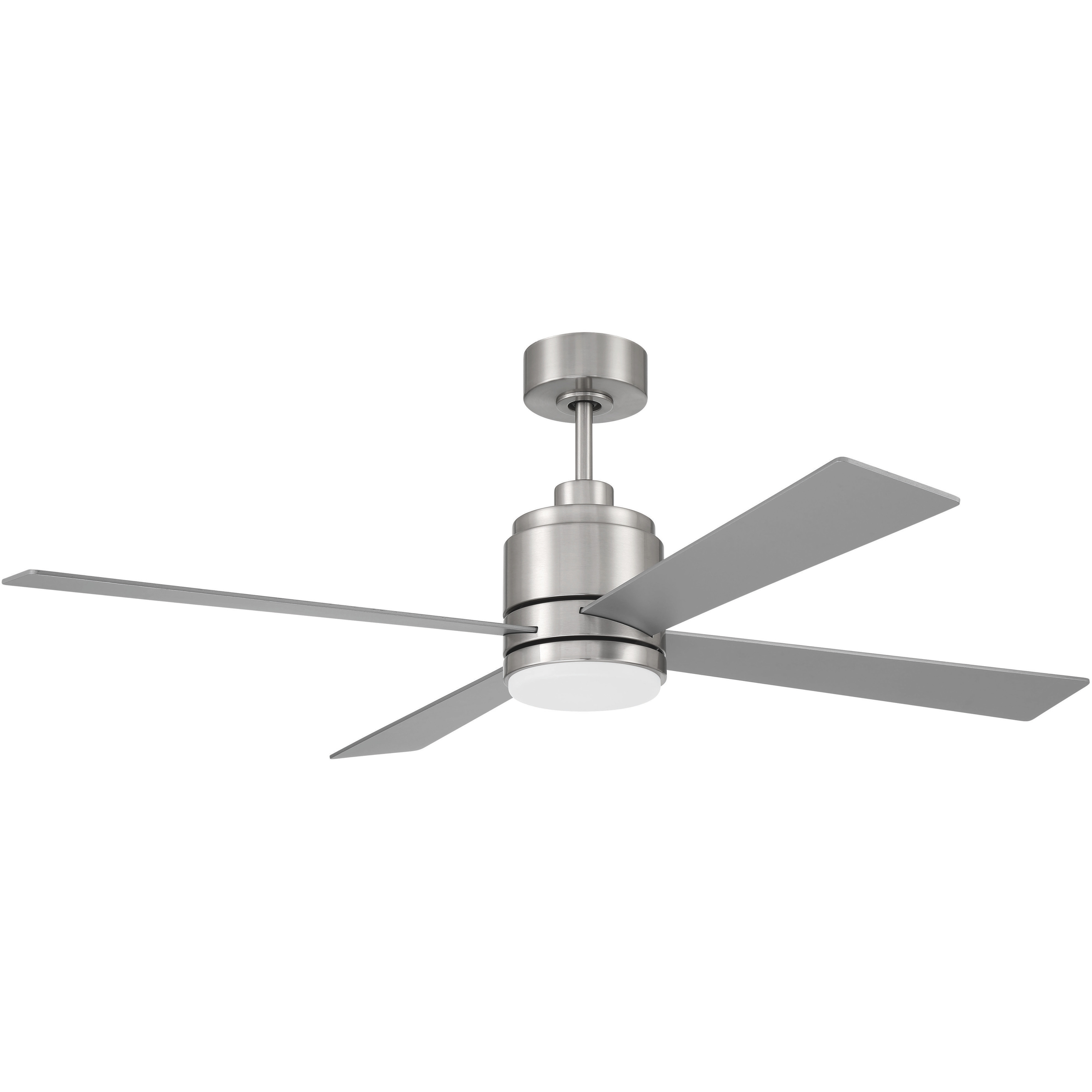McCoy 52 inch Brushed Polished Nickel with Brushed Nickel Blades Fan