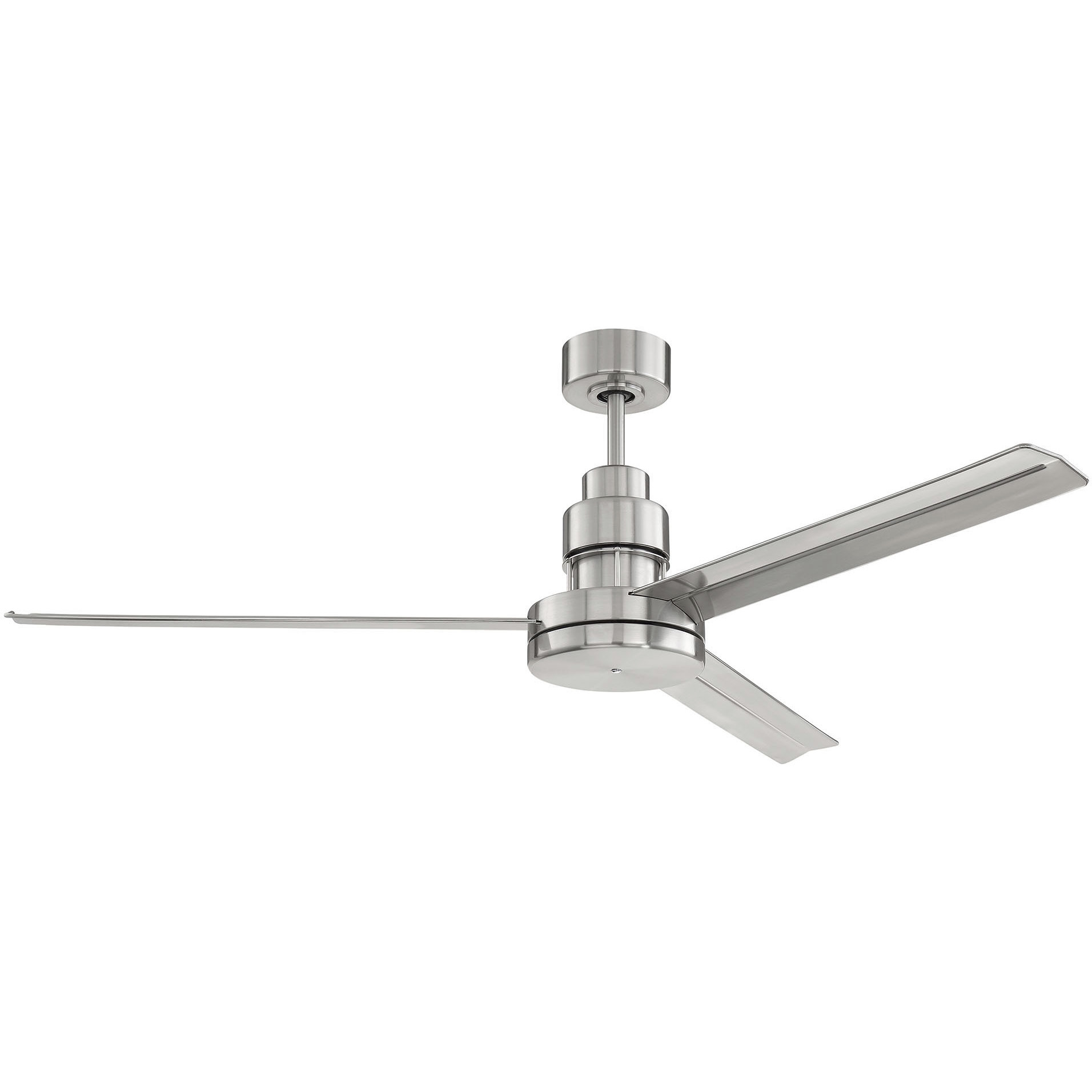 Craftmade MND54BNK3 Mondo 54 inch Brushed Polished Nickel with