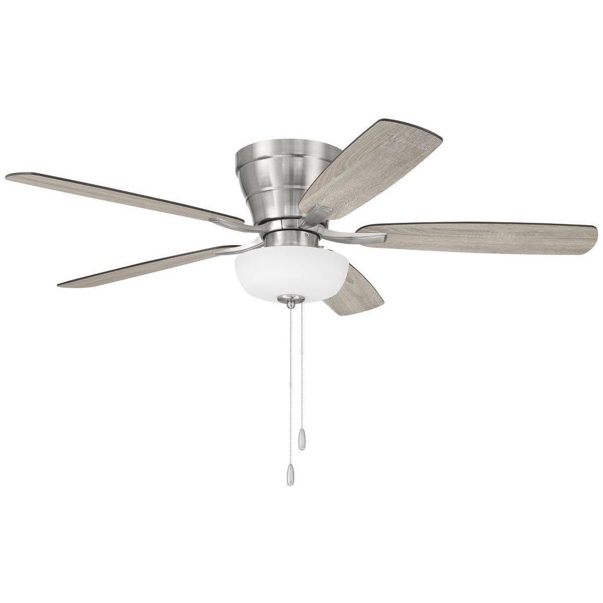 Craftmade WHL52BNK5C1 Wheeler 52 inch Brushed Polished Nickel with